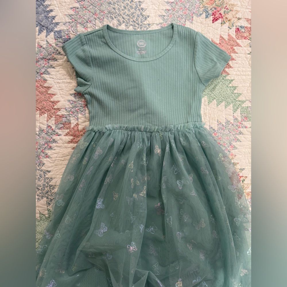Wonder Nation Blue/Green Dress